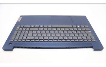 Lenovo 5CB1L45586 C-Abdeckung mit Tastatur, Spanisch, tiefblau, Hintergrundbeleuchtung, Fingerabdruckleser
