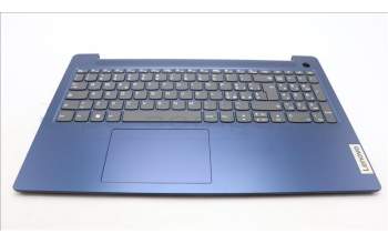 Lenovo 5CB1L45596 C-Abdeckung mit Tastatur, Italienisch, tiefblau, Ohne_Hintergrundbeleuchtung, Fingerabdruckleser