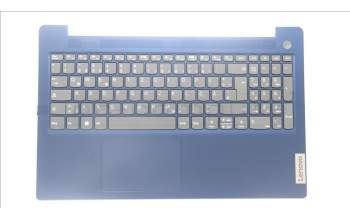 Lenovo 5CB1L45607 C-Abdeckung mit Tastatur, Deutsch, tiefblau, Ohne_Hintergrundbeleuchtung, Fingerabdruckleser