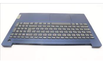 Lenovo 5CB1L45607 C-Abdeckung mit Tastatur, Deutsch, tiefblau, Ohne_Hintergrundbeleuchtung, Fingerabdruckleser
