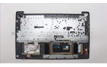 Lenovo 5CB1L45713 C-Abdeckung mit Tastatur, Belgisch, arktisgrau, Hintergrundbeleuchtung, GB