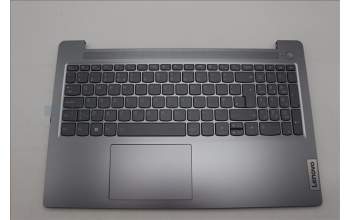 Lenovo 5CB1L45741 C-Abdeckung mit Tastatur, Englisch (GB), arktisgrau, Hintergrundbeleuchtung