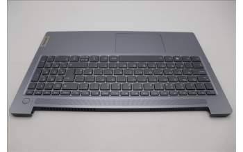 Lenovo 5CB1L45741 C-Abdeckung mit Tastatur, Englisch (GB), arktisgrau, Hintergrundbeleuchtung