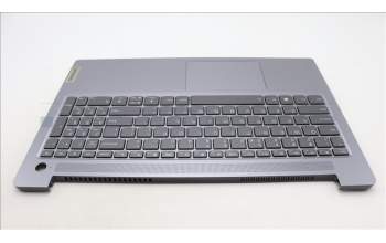 Lenovo 5CB1L45877 C-Abdeckung mit Tastatur, Englisch (US, Euro), arktisgrau, Hintergrundbeleuchtung, Fingerabdruckleser