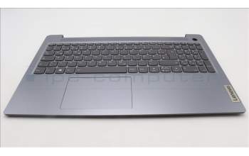 Lenovo 5CB1L45881 C-Abdeckung mit Tastatur, Deutsch, arktisgrau, Hintergrundbeleuchtung, Fingerabdruckleser