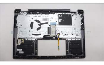 Lenovo 5CB1L47269 C-Abdeckung mit Tastatur, Portugiesisch, sturmgrau, Fingerabdruckleser