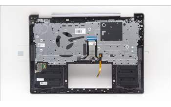 Lenovo 5CB1L47271 C-Abdeckung mit Tastatur, Slowenisch, sturmgrau, Fingerabdruckleser