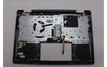 Lenovo 5CB1L47278 C-Abdeckung mit Tastatur, Englisch (US, Euro), sturmgrau, Fingerabdruckleser