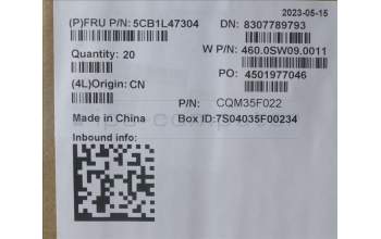 Lenovo 5CB1L47304 FRU A COVER ASM Red 500W Gen4