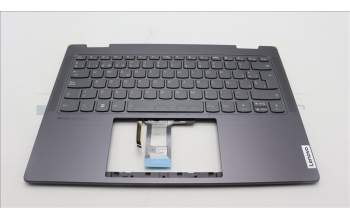 Lenovo 5CB1L48263 C-Abdeckung mit Tastatur, Spanisch, sturmgrau, Ohne_Fingerabdruckscanner
