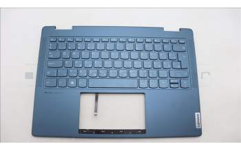Lenovo 5CB1L48323 C-Abdeckung mit Tastatur, Ungarisch, Aquamarinblau, Ohne_Fingerabdruckscanner