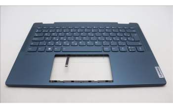 Lenovo 5CB1L48323 C-Abdeckung mit Tastatur, Ungarisch, Aquamarinblau, Ohne_Fingerabdruckscanner