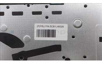 Lenovo 5CB1L48328 C-Abdeckung mit Tastatur, Skandinavien, Aquamarinblau, Ohne_Fingerabdruckscanner