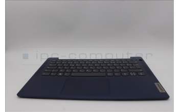 Lenovo 5CB1L48355 C-Abdeckung mit Tastatur, Französisch, tiefblau, Hintergrundbeleuchtung, Fingerabdruck
