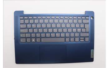 Lenovo 5CB1L48368 C-Abdeckung mit Tastatur, Skandinavien, tiefblau, Hintergrundbeleuchtung, Fingerabdruck