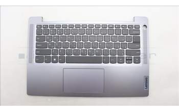 Lenovo 5CB1L49256 C-Abdeckung mit Tastatur, Arabisch, arktisgrau, Ohne Hintergrundbeleuchtung, Fingerabdruck, US