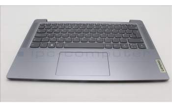 Lenovo 5CB1L49428 C-Abdeckung mit Tastatur, Englisch (GB), arktisgrau, Hintergrundbeleuchtung, Ohne_Fingerabdruckscanner