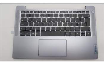 Lenovo 5CB1L49432 C-Abdeckung mit Tastatur, Englisch (GB), Arktisgrau, Nicht_beleuchtet, Ohne_Fingerabdruckscanner