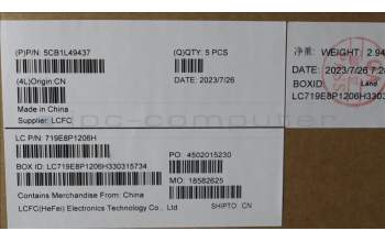 Lenovo 5CB1L49437 Tastatur inkl. Topcase ASM_POR L82X6 NFP AGNBL
