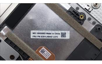 Lenovo 5CB1L49442 Tastatur inkl. Topcase ASM_RUS L82X6 NFP AGNBL