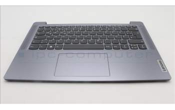 Lenovo 5CB1L49444 C-Abdeckung mit Tastatur, Deutsch, arktisgrau, Ohne_Hintergrundbeleuchtung, Ohne_Fingerabdruckscanner
