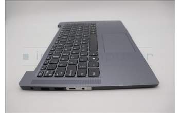 Lenovo 5CB1L49450 C-Abdeckung mit Tastatur, Skandinavien, arktisgrau, Ohne_Hintergrundbeleuchtung, Ohne_Fingerabdruckscanner