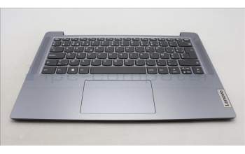 Lenovo 5CB1L49451 C-Abdeckung mit Tastatur, Belgisch, arktisgrau, Ohne Hintergrundbeleuchtung, Ohne Fingerabdruck, GB