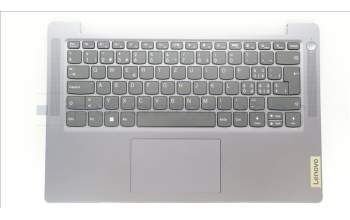 Lenovo 5CB1L49454 C-Abdeckung mit Tastatur, Schweiz, arktisgrau, Ohne_Hintergrundbeleuchtung, Ohne_Fingerabdruckscanner
