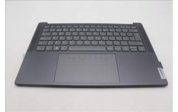 Lenovo 5CB1L49546 C-Abdeckung mit Tastatur, Portugiesisch, Sturmgrau