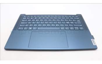Lenovo 5CB1L49764 C-Abdeckung mit Tastatur, Skandinavien, Aquamarinblau