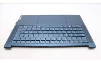 Lenovo 5CB1L49764 C-Abdeckung mit Tastatur, Skandinavien, Aquamarinblau