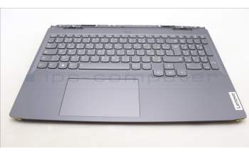 Lenovo 5CB1L49809 C-Abdeckung mit Tastatur, Französisch/Arabisch, Hintergrundbeleuchtung