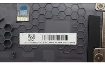 Lenovo 5CB1L49830 Tastatur inkl. Topcase ASM_NORDIC C 82XV RGB