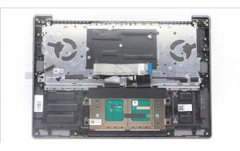 Lenovo 5CB1L50240 C-Abdeckung mit Tastatur, Belgisch, sturmgrau, GB