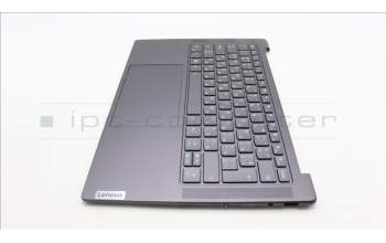 Lenovo 5CB1L50245 C-Abdeckung mit Tastatur, Bulgarisch, sturmgrau, GB