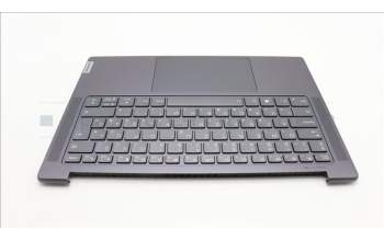 Lenovo 5CB1L50267 C-Abdeckung mit Tastatur, Ungarisch, sturmgrau, Puresight-Logo