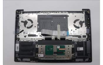 Lenovo 5CB1L50279 C-Abdeckung mit Tastatur, Skandinavien, sturmgrau, Puresight-Logo