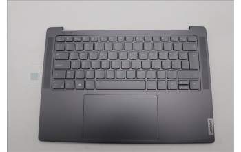 Lenovo 5CB1L50281 C-Cover with keyboard, Portuguese, Storm Grey, Puresight Logo, UK
