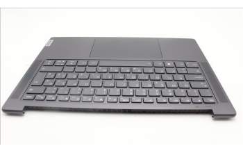 Lenovo 5CB1L50285 C-Abdeckung mit Tastatur, Slowenisch, sturmgrau, Puresight-Logo