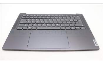 Lenovo 5CB1L50289 C-Abdeckung mit Tastatur, Schweiz, Sturmgrau