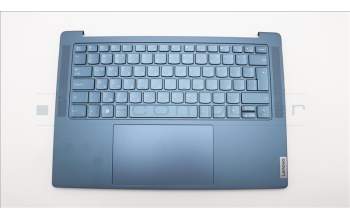 Lenovo 5CB1L50309 C-Abdeckung mit Tastatur, Bulgarisch, aquamarinblau, Puresight-Logo, GB