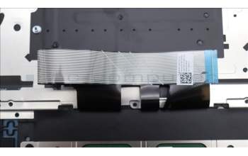 Lenovo 5CB1L50315 C-Abdeckung mit Tastatur, Englisch (US, Euro), Aquamarinblau, Puresight-Logo