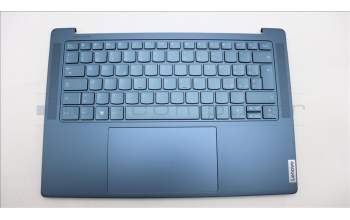 Lenovo 5CB1L50335 C-Abdeckung mit Tastatur, Italienisch, Aquamarinblau, Puresight-Logo