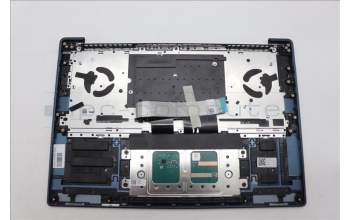 Lenovo 5CB1L50344 C-Abdeckung mit Tastatur, Portugiesisch, Aquamarinblau, Ohne Puresight-Logo