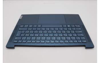 Lenovo 5CB1L50344 C-Abdeckung mit Tastatur, Portugiesisch, Aquamarinblau, Ohne Puresight-Logo