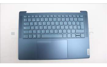 Lenovo 5CB1L50350 C-Abdeckung mit Tastatur, Spanisch, Aquamarinblau, Ohne Puresight-Logo
