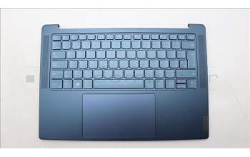 Lenovo 5CB1L50351 C-Abdeckung mit Tastatur, Spanisch, Aquamarinblau, Puresight-Logo