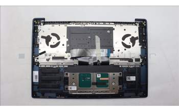 Lenovo 5CB1L50353 C-Abdeckung mit Tastatur, Schweiz, Aquamarinblau, Puresight-Logo