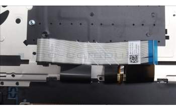 Lenovo 5CB1L50360 C-Abdeckung mit Tastatur, Englisch (GB), Aquamarinblau, Ohne Puresight-Logo