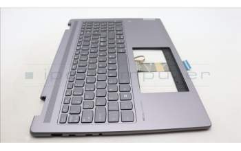 Lenovo 5CB1L50383 C-Cover with keyboard,Nordic,Arctic Grey,FingerPrint